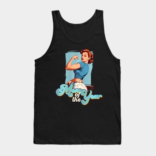 Mother of the Year Proud Best Mum Award Tank Top